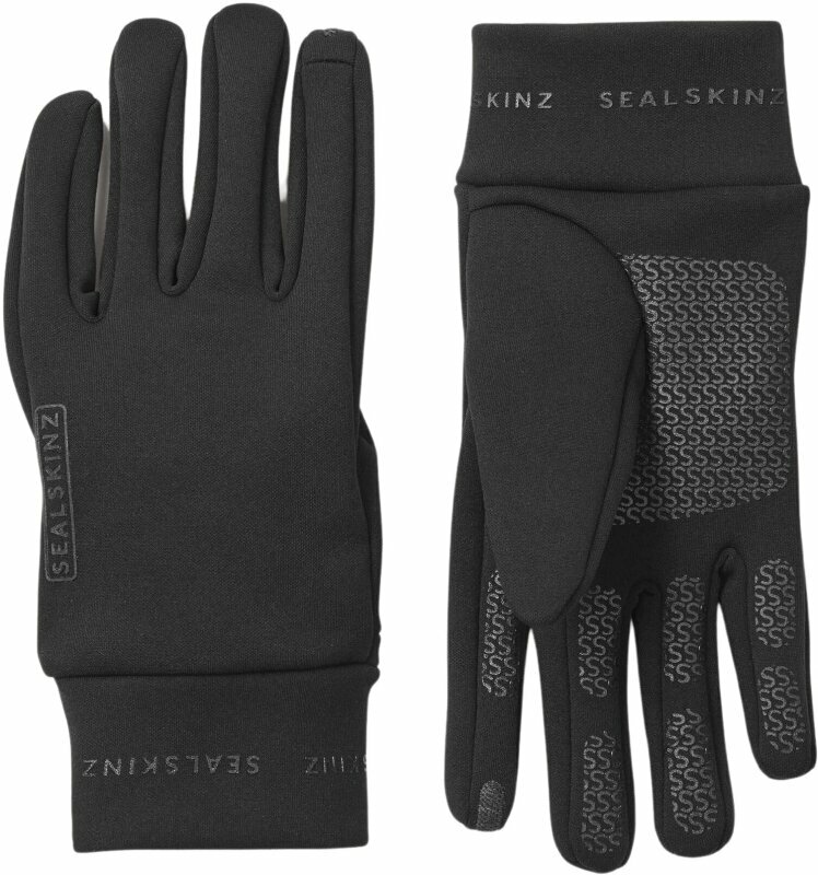 Pъкавици Sealskinz Acle Water Repellent Nano Fleece Glove Black S Pъкавици