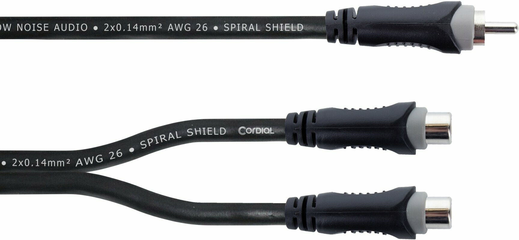 Audio kabel Cordial EY 0,3 CEE 0,3 m Audio kabel