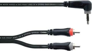 Audio kabel Cordial EY 1,5 WRCC 1,5 m Audio kabel