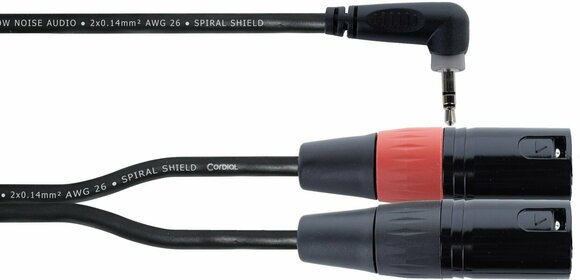 Kabel Audio Cordial EY 3 WRMM 3 m Kabel Audio - 1