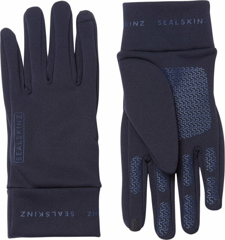 Sealskinz Acle Water Repellent Nano Fleece Glove Navy S Kesztyűk
