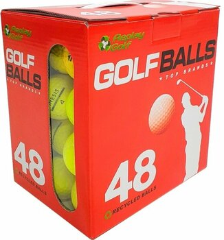 Used Golf Balls Replay Golf Mix Brands Lake Balls Yellow 48 Pack - 1