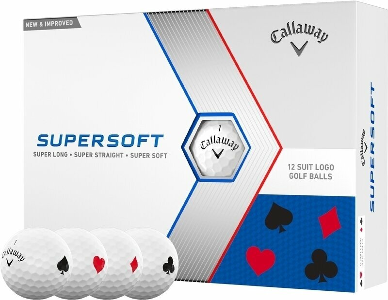 Pelotas de golf Callaway Supersoft 2023 Pelotas de golf