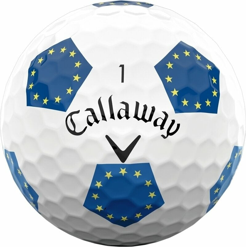 Golf žogice Callaway Chrome Soft 2022 Truvis Europe Team