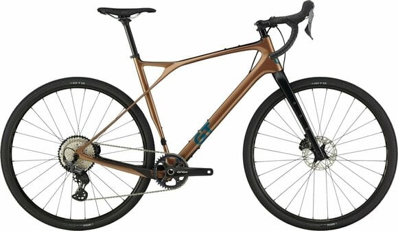 Gravel-/cyclocross-fiets GT Grade Carbon Pro LE 1x11 Matt Bronze/Black M Shimano 2023 - 1