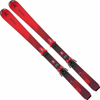 Skije Atomic Redster J2 130-150 + C 5 GW Ski Set 140 cm - 1