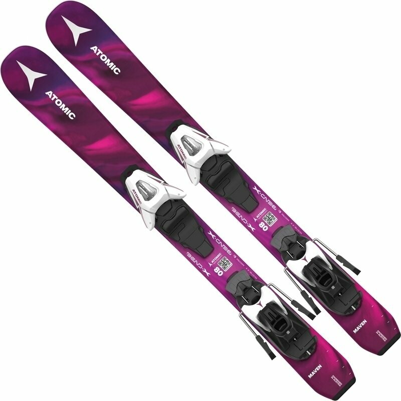 Schiurile Atomic Maven Girl 70-90 + C 5 GW Ski Set 70 cm