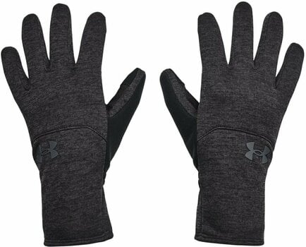 Guantes Under Armour Men's UA Storm Fleece Gloves Black/Jet Gray/Pitch Gray S Guantes - 1