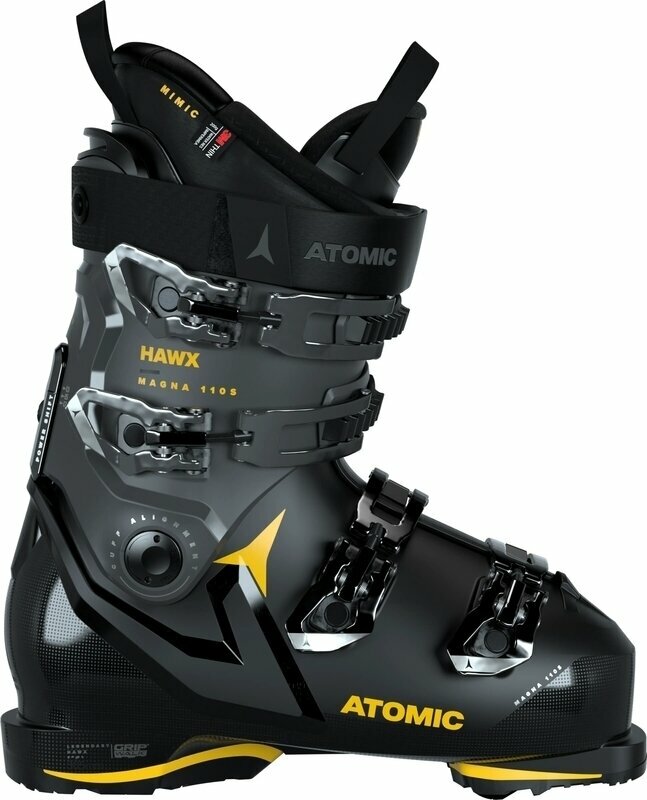Alpesi sícipők Atomic Hawx Magna 110 S GW Black/Anthracite/Saffron 26/26,5 Alpesi sícipők