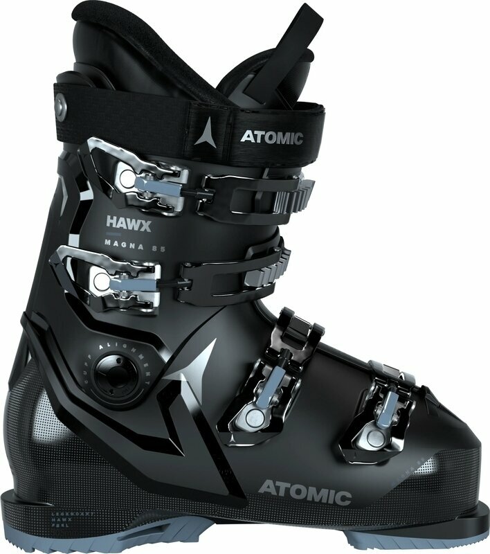 Chaussures de ski alpin Atomic Hawx Magna 85 W Black/Denim/Silver 25/25,5 Chaussures de ski alpin