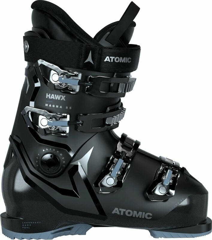 Clăpari de schi alpin Atomic Hawx Magna 85 W Black/Denim/Silver 26 / 26,5 Clăpari de schi alpin