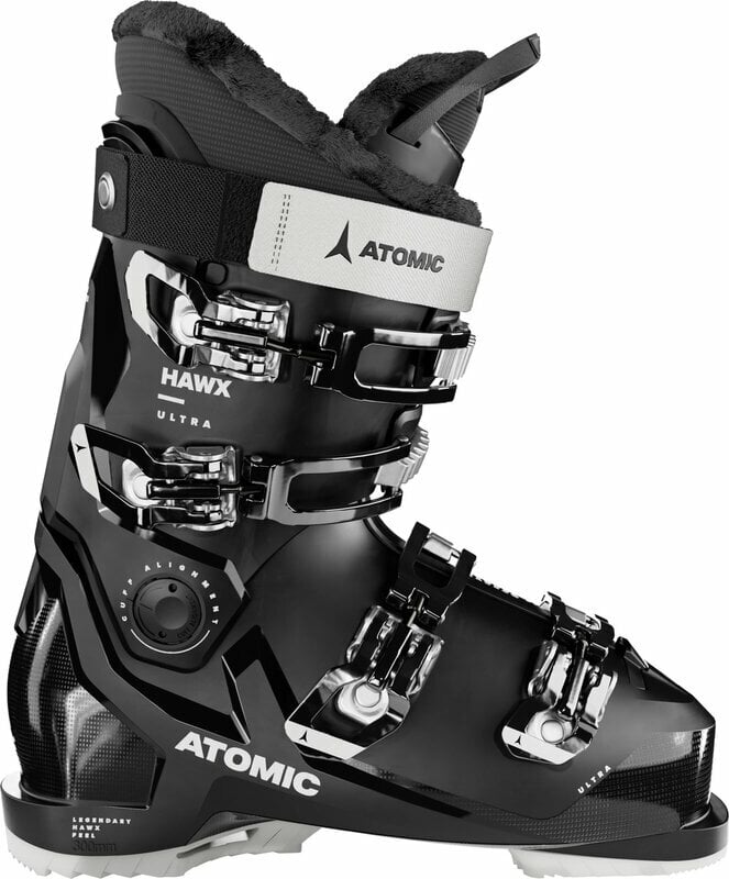 Chaussures de ski alpin Atomic Hawx Ultra W Black/White 24/24,5 Chaussures de ski alpin