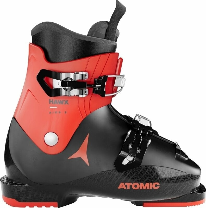 Clăpari de schi alpin Atomic Hawx Kids 2 Negru/Roșu 18/18,5 Clăpari de schi alpin