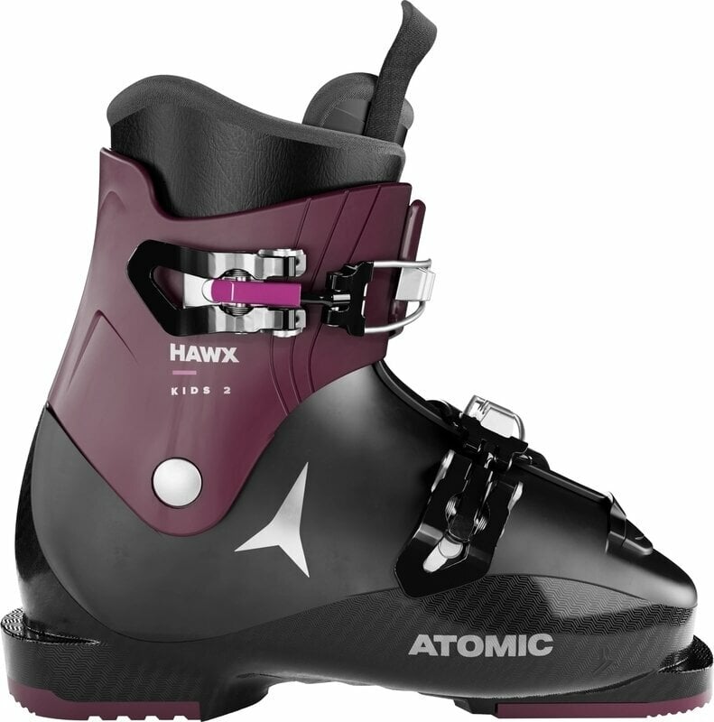 Botas de esqui alpino Atomic Hawx Kids 2 Black/Violet/Pink 18/18,5 Botas de esqui alpino