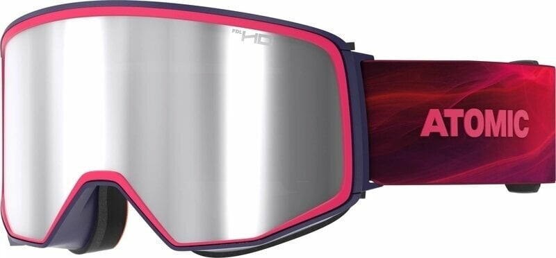 Okulary narciarskie Atomic Four Q HD Cosmos/Red/Purple Okulary narciarskie