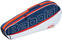 Tennistaske Babolat Essential RH X3 3 White/Blue/Red Tennistaske