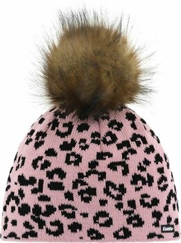 Zimowa czapka Eisbär Leora Lux Beanie Pink Clay/Black/Beige UNI Zimowa czapka - 1
