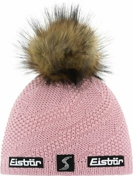 Zimowa czapka Eisbär Yva Lux Crystal SP Beanie Pink Clay/Beige UNI Zimowa czapka - 1