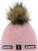 Zimowa czapka Eisbär Yva Lux Crystal SP Beanie Pink Clay/Beige UNI Zimowa czapka