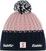 Зимни шапки: Eisbär Refocus Pompon SP Beanie Black/Pink Clay UNI Шапка за ски Шапка за ски Eisbär Refocus Pompon SP Beanie Black/Pink Clay UNI Шапка за ски