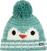 Ski Mütze Eisbär Rico Pompon Kids Beanie Frost/Darkmint/White/Darkmint UNI Ski Mütze