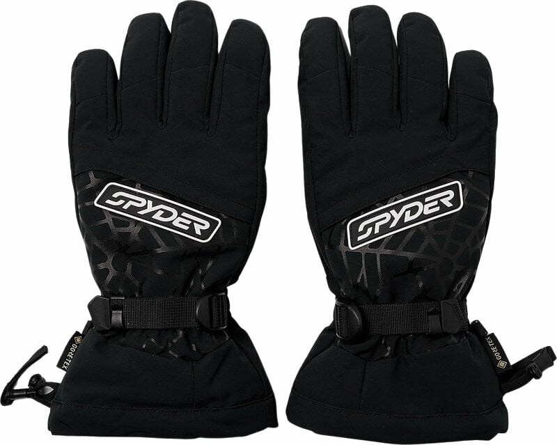 Ski-handschoenen Spyder Mens Overweb GTX Ski Gloves Black S Ski-handschoenen