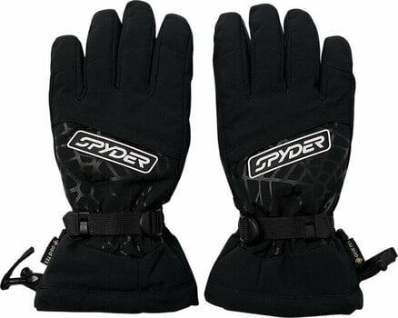 Ski Gloves Spyder Mens Overweb GTX Ski Gloves Black S Ski Gloves - 1