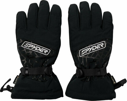 Ski Gloves Spyder Mens Overweb GTX Ski Gloves Black L Ski Gloves - 1