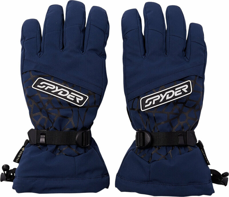 Lyžiarske rukavice Spyder Mens Overweb GTX Ski Gloves True Navy S Lyžiarske rukavice