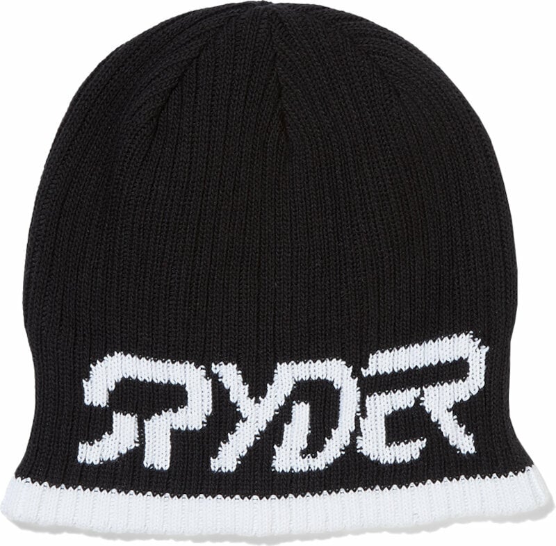 Lyžiarska čiapka Spyder Mens Logo Hat Black UNI Lyžiarska čiapka