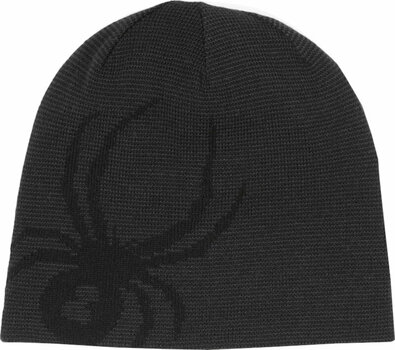 Lyžařská čepice Spyder Mens Reversible Innsbruck Hat Black UNI Lyžařská čepice - 1