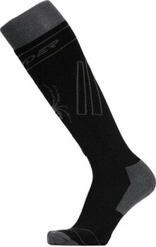 Skijaške čarape Spyder Mens Omega Comp Ski Socks Black L Skijaške čarape - 1