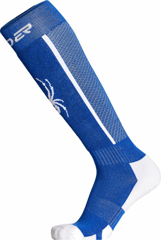 Șosete schi Spyder Mens Sweep Ski Socks Albastru electric XL Șosete schi