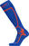 Ski-sokken Spyder Mens Pro Liner Ski Socks Electric Blue XL Ski-sokken
