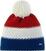 Hue Eisbär Star Pompon Beanie Lapis/White/Red UNI Hue