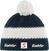 Winter Ski Hats: Eisbär Styler Pompon SP Beanie Dark Petrol/Black/White UNI Ski Beanie Ski Beanie Eisbär Styler Pompon SP Beanie Dark Petrol/Black/White UNI Ski Beanie