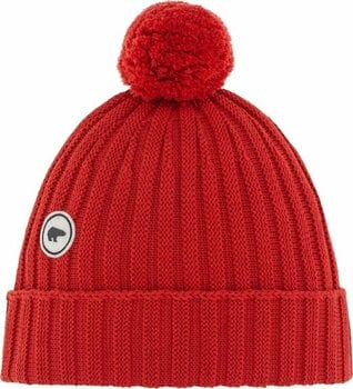 Mütze Eisbär Trony OS Pompon Beanie Mineral Red UNI Mütze - 1
