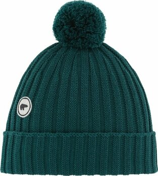Mütze Eisbär Trony OS Pompon Beanie Dark Green UNI Mütze - 1