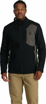 Ski T-shirt/ Hoodies Spyder Mens Bandit Ski Jacket Black XL Jacke - 1