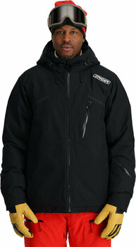 Lyžařská bunda Spyder Mens Leader Ski Jacket Black M - 1