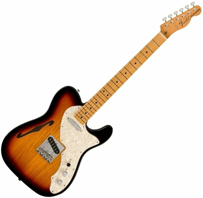 Guitare électrique Fender Vintera II 60s Telecaster Thinline MN 3-Color Sunburst