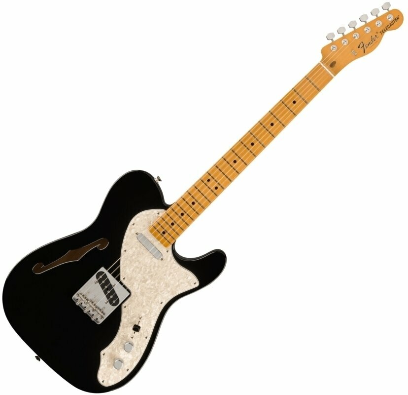 Guitarra elétrica Fender Vintera II 60s Telecaster Thinline MN Black