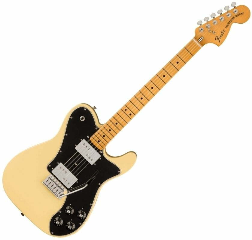 Guitare électrique Fender Vintera II 70s Telecaster Deluxe MN Vintage White
