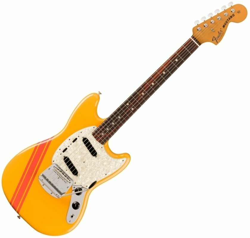 Chitară electrică Fender Vintera II 70s Mustang RW Competition Orange