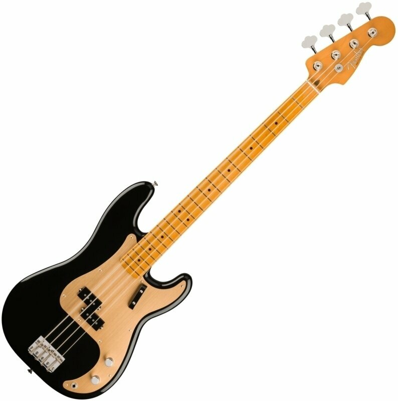 4-string Bassguitar Fender Vintera II 50s Precision Bass MN Black