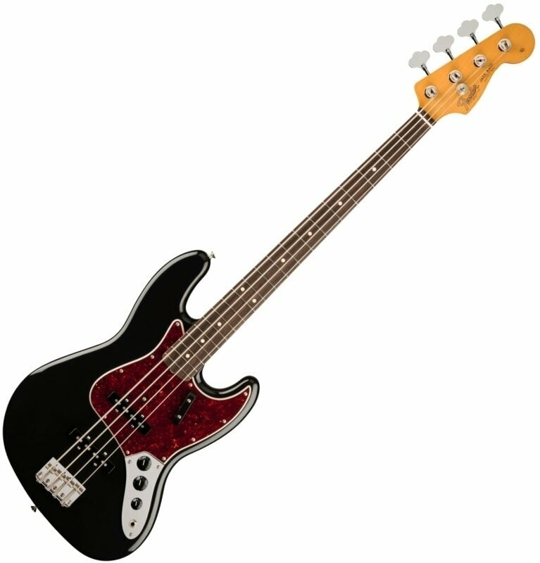 4-string Bassguitar Fender Vintera II 60s Jazz Bass RW Black