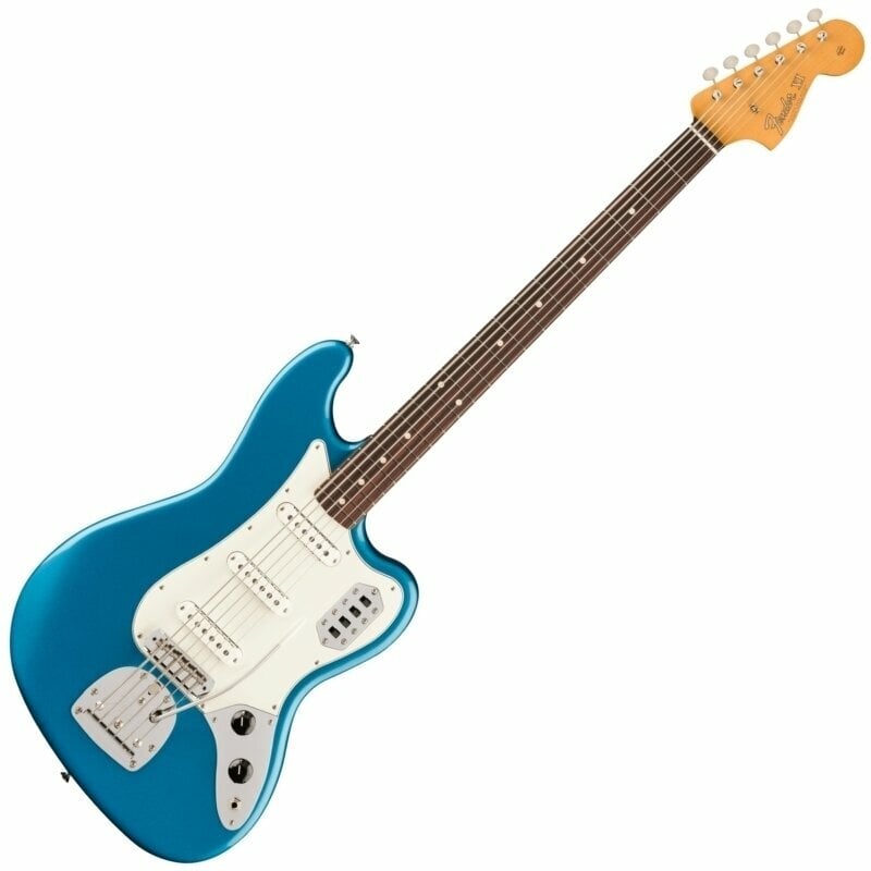 6-string Bassguitar Fender Vintera II 60s Bass VI RW Lake Placid Blue