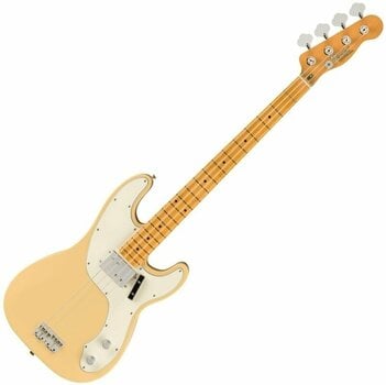 4-string Bassguitar Fender Vintera II 70s Telecaster Bass MN Vintage White - 1