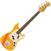 Elektrische basgitaar Fender Vintera II 70s Mustang Bass RW Competition Orange
