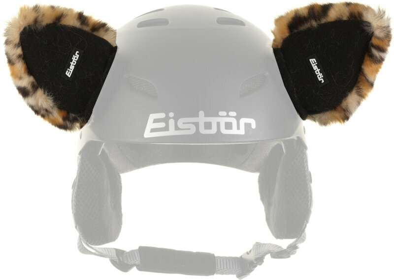 Casque de ski Eisbär Helmet Ears Brown/Black UNI Casque de ski